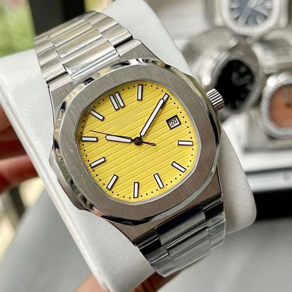 

Men's Watch dial 40mm Designer foldable buckle 904L stainless steel sapphire crystal glass S19 automatic mechanical high-quality Montre De Luxe