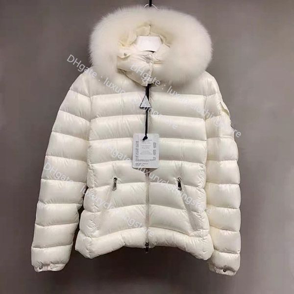 

coat designer woman Fur collar Puffer Jacket Coat Hooded Women's Down & Parkas womens coat Windbreaker Coat Winter Jacket Down Thick woman Jacket, Black
