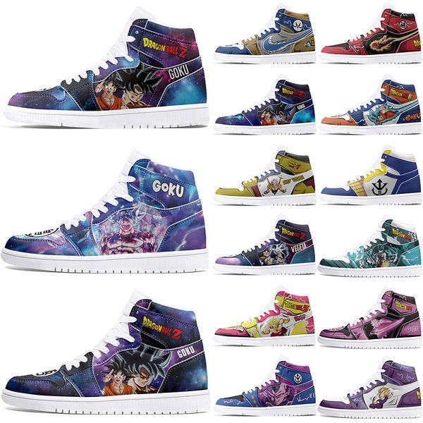 

New Customized Shoes DIY Sports Basketball Shoes male 1 Females 1 Anime Character Customized Personalized Trend Versatile Outdoor Sports Shoes