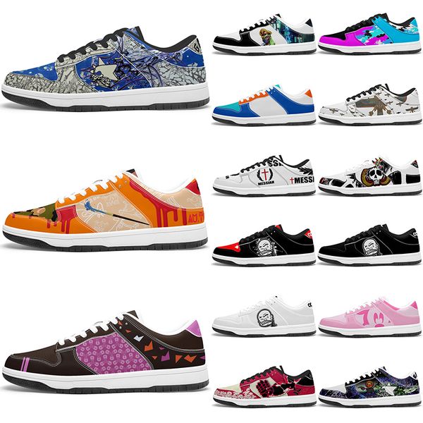 

custom lovely Glossy Diy shoes mens womens white red black outdoor sneakers sports trainers 37803