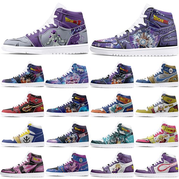 

New Customized Shoes DIY Sports Basketball Shoes males females Cartoon Anime Customization Trend Fashion Outdoor Basketball Shoes