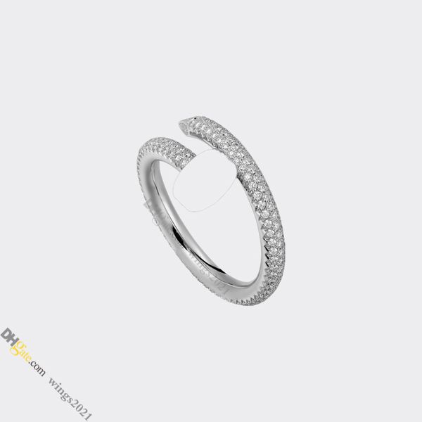 

nail ring jewelry designer for women designer ring star diamond Titanium Steel Gold-Plated Never Fading Non-Allergic, Silver Ring; Store/21417581