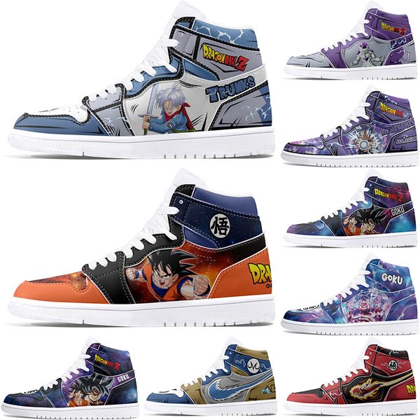 

New Customized Shoes 1s DIY Sports Basketball Shoes Men's Women's Anime Character Customization Personalized Trend Fashion Outdoor Basketball Shoes