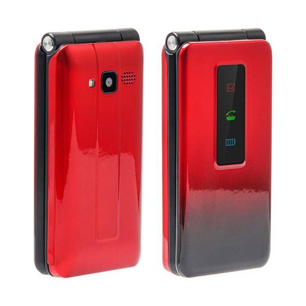 

Elderly Flip Phone: Dual-Screen, Clear Audio, Gradient Design - 2024 Model