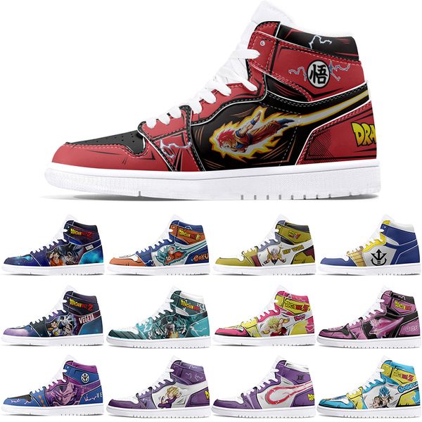 

The new Customized Shoes DIY Sports Basketball Shoes males and females Anime Character Customization Personalized Trend Fashion Outdoor Basketball Shoes 1s