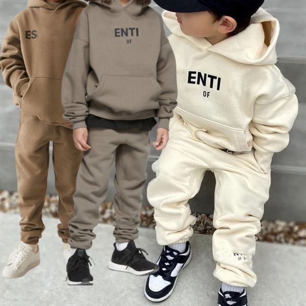 

Kids Winter Warm Tracuits Toddler Long Sleeve Hooded Sweatshirts Jogger Pants Casual Cotton Blend Outfit for Boys & Girls 2024, Pink
