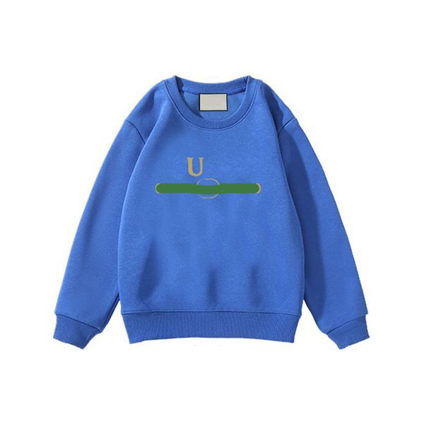 

designer sweatshirts Winter Kids Hoodie Fashion Cotton Boys Girls Clothes Classic Childrens Sweatshirt Luxury Round Neck Sweatshirts, Beige