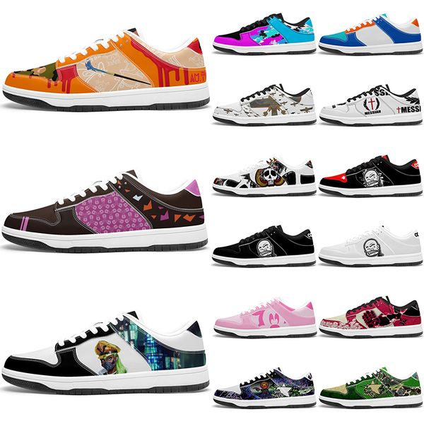 

custom lovely Glossy Diy shoes mens womens white red black outdoor sneakers sports trainers 39750