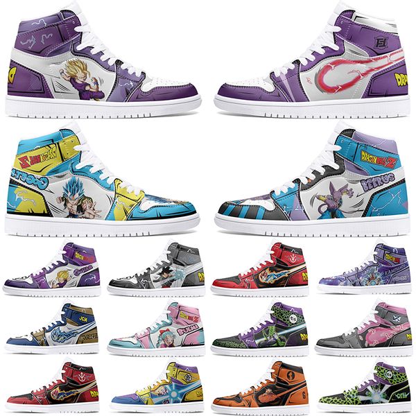 

New Customized Shoes 1s DIY shoes Basketball Shoes damping Men's 1 Women's 1 Anime Customized Character Trend Versatile Outdoor sneaker