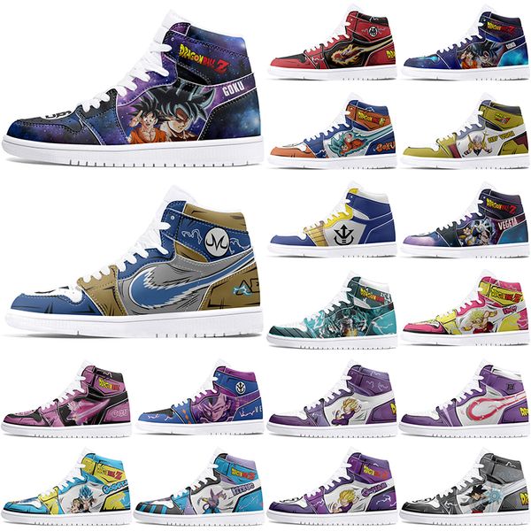 

The new Customized Shoes DIY Sports Basketball Shoes men 1 Female 1 Fashion and Handsome Anime Customized Character Sports Shoes Outdoor Sports Shoes