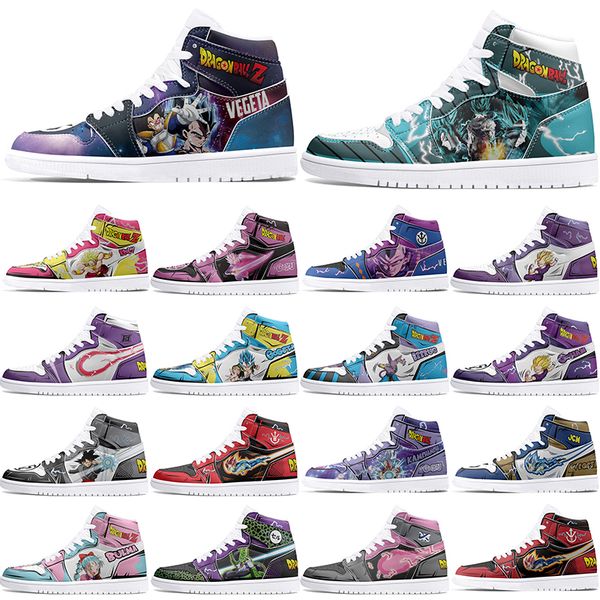 

New Customized Shoes 1s DIY shoes Basketball Shoes damping men women Anime Character Customization Personalized Trend Outdoor Basketball sneaker