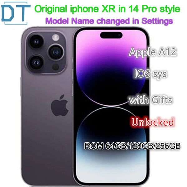 

Original XR in 15 Pro/14 Pro Style Flat Screen Cellphone Unlocked with Iphone 14 Pro/15pro Box&camera Appearance 3G RAM 64GB 128GB 256GB ROM Mobilephone