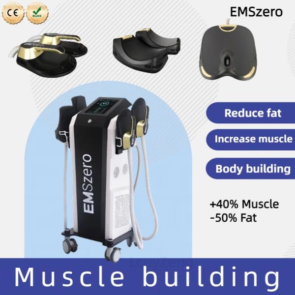 

2024 New DLS EMSzero 6500W Muscle boby sculpting machine equipped with 4 RF handles optional pelvic stimula
