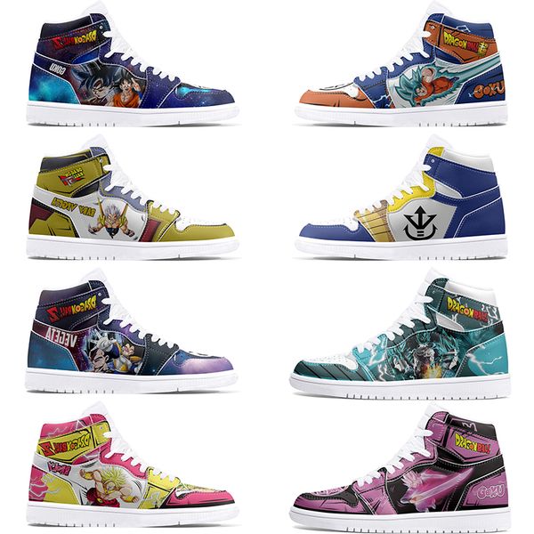 

The new Customized Shoes DIY Sports Basketball Shoes Men's 1 Women's 1 Handsome Anime Customized Character Sports Shoes Outdoor Sports Shoes 1s
