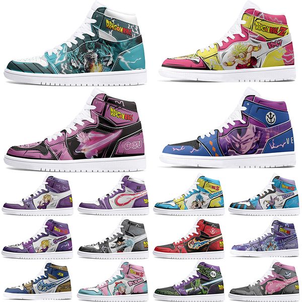 

New Customized Shoes 1s DIY shoes Basketball Shoes damping male 1 Females 1 Anime Character Customized Personalized Trend Versatile Outdoor Shoes