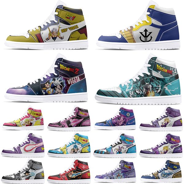 

New Customized Shoes 1s DIY shoes Basketball Shoes damping Males 1 Female 1 Anime Character Customized Personalized Trend Versatile Outdoor Shoes
