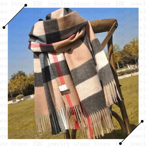 

Echarpe Silk Designer Cashmere Scarf Winter Women and Men Long Scarf Quality Headband Fashion Classic Prin