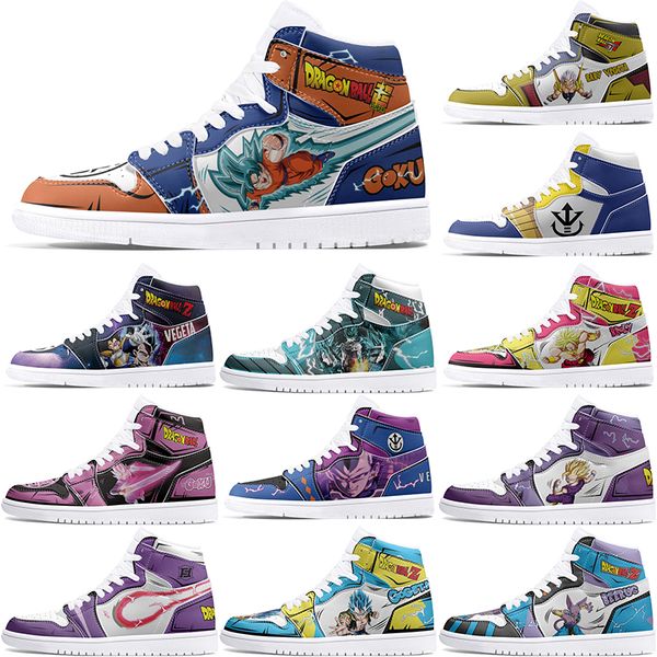 

New Customized Shoes DIY Sports Basketball Shoes Men's 1 Women's 1 Anime Customized Character Handsome Sports Shoes Outdoor Sports Shoes