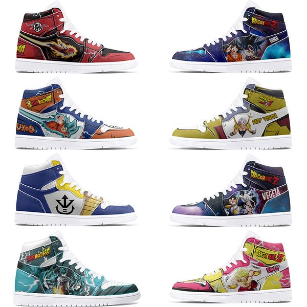 

New Customized Shoes DIY Sports Basketball Shoes Men's 1 Women's 1 Handsome Anime Customized Character Sports Shoes Outdoor Sports Shoes 1s