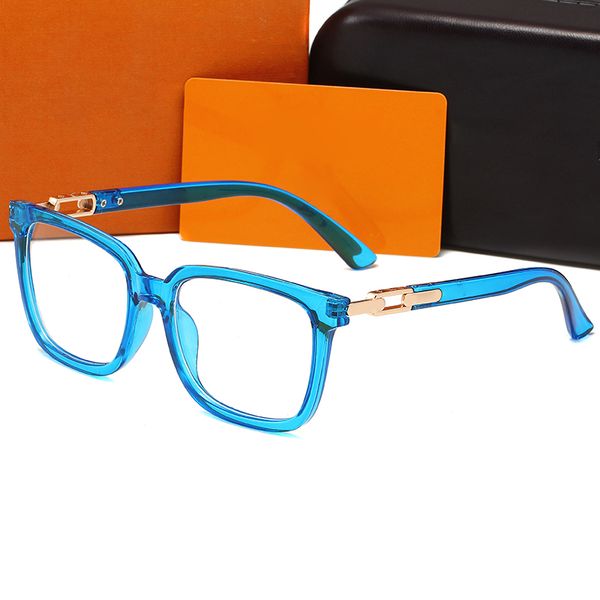 

55J01 Optical Designer Sunglasses Women Goggle Mens Sunglasses Designer Plain Glasses Sun Glasses Retro Eyeglasses uv400 Nice Face Square Eyewear