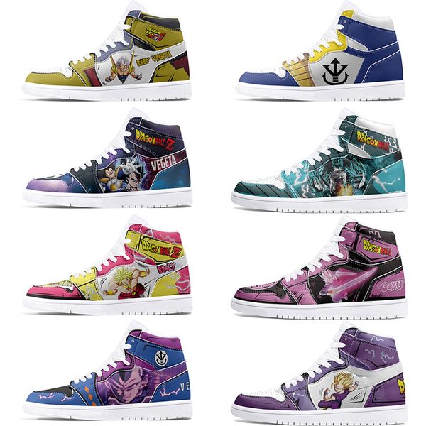 

new Customized Shoes 1s DIY shoes Basketball Shoes damping Males 1 Females 1 Anime Character Customized Personalized Trend Versatile Outdoor sneaker