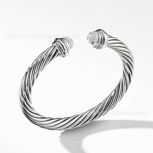 

Designer Classic Jewelry DY Bracelet Fashion Charm jewelry Women bracelet Dy Popular Bracelet Micro Inlay Open Handle Christmas gift jewelry fashion accessories