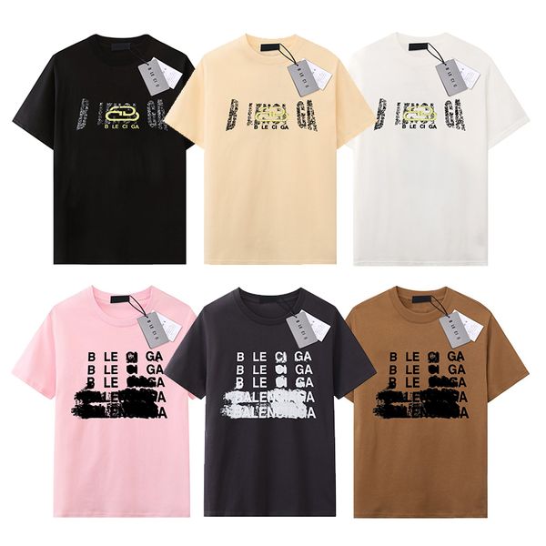 

Mens Designer T-Shirt Luxury Brand Ba T Shirts Mens Womens Short Sleeve Tees Summer Shirts Hip Hop Streetwear Tops Shorts Clothing Clothes Various Colors-29, 1-10