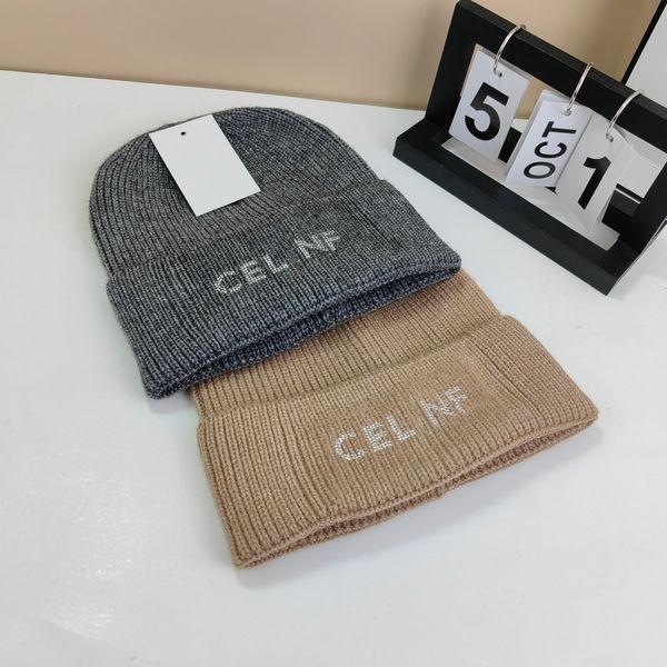 

Men Women 2023 Knitted Hat Autumn and Winter Warm Casual Fashion Ca Bonnet Designer Beanie