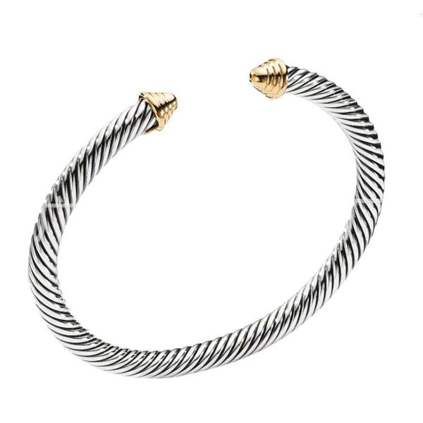 

DY Bracelet Designer Classic Jewelry Fashion charm jewelry Dy Round Head Bracelets Line Twisted Thread Color Separation Fashion Versatile jewelry Christmas gift