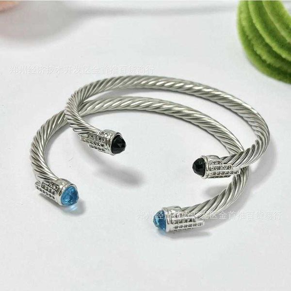 

Designer Classic Jewelry DY Bracelet Fashion Charm jewelry Women Dy Popular Woven Twisted Thread Handpiece Open Bracelet Quick Sale Christmas gift accessories