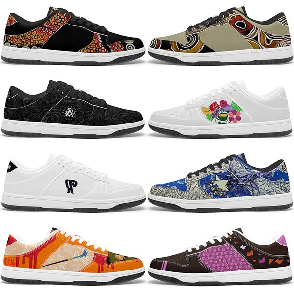 

custom clean fashionable Diy shoes mens womens white red black outdoor sneakers sports trainers 43192