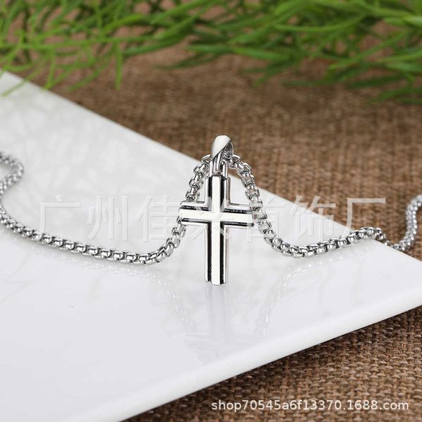 

DY Necklace Designer Luxury Jewelry Top jewelry necklace Dy Cross Necklaces Popular Black Border Button Line Pendant New Christmas gifts High quality accessories,