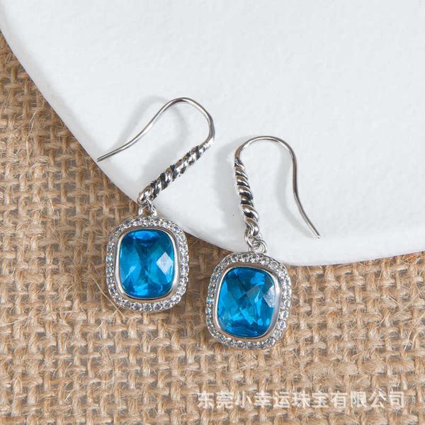 

DY Earrings Designer Luxury Jewelry Top jewelry dy style earrings with popular 8X10MM button cable jewelry Christmas gifts High quality fashion accessories,