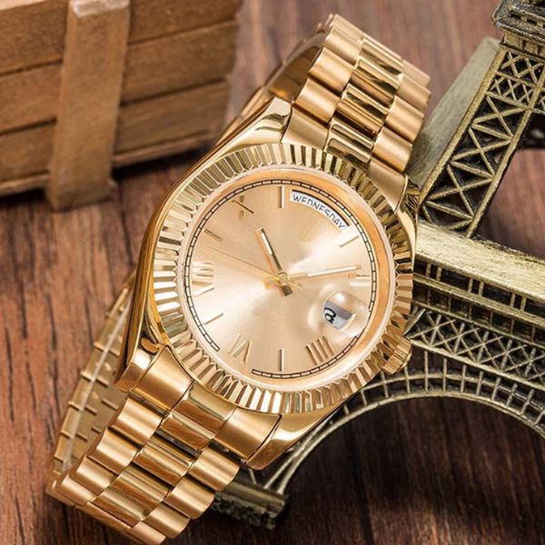 

Luxury Men's Watch 40mm/36mm Gray Dial Roman Digital Automatic Movement Women's Designer Watch 904L Stainless Steel Sapphire Waterproof Montre De Luxe Gift Watch, 11