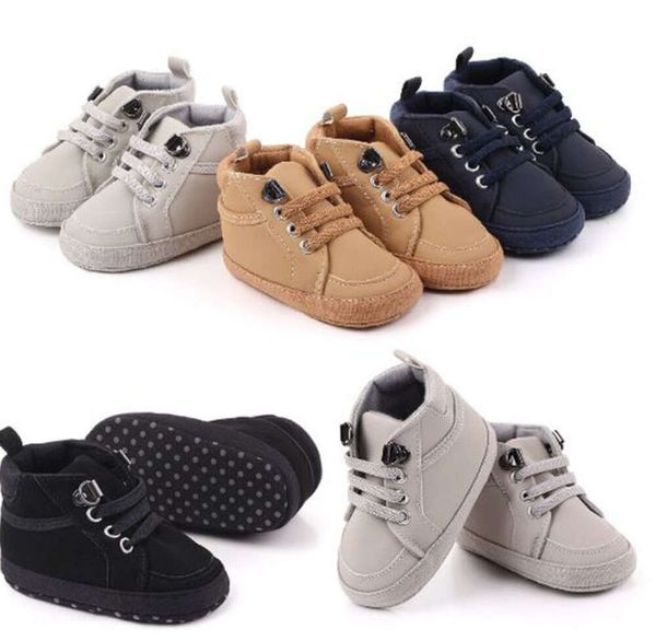 

First Walkers Athletic Toddler Shoes Newborn Walker Infant Soft Soled Anti-slip Baby Girl Boys Sneakers Crib Bebe Shoe, Navy
