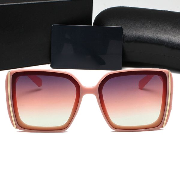 

66J12 Women Designer Sunglasses Goggle Sunglasses for Women Big Square Wide Leg Oversized Sunglasses Black Dark Lenses Sun Glasses Retro Eyeglasses With Box
