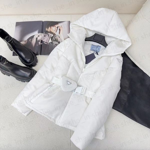 

Puffer Coat Womens Parkas Coats Winter Fashion Re Nylon Long Puff Jacket Classic Woman Hooded Long Down Coat Windbreaker Outerwear 23FW -L, S4