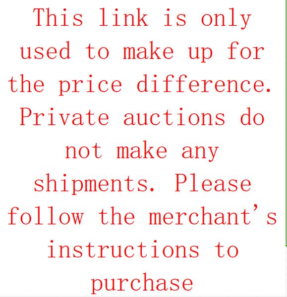 

This link is only used to make up for the price difference. Private auctions do not make any shipments. Please follow the merchant's instructions to purchase, Dark grey