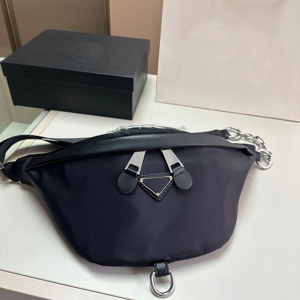 

Fanny Pack Designer Mens Waist Bags Fashion Nylon Crossbody Belt Bag Casual Bumbag Luxury Man Waists Classic Letter Packs Purses Top Quality, S3