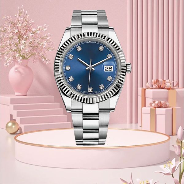 

Watch Steel Band Men watch Fashion Business Trend Ladies Mechanical Watch Swim Mens luminous movement watch for man high quality date just designer watches aaa, D25