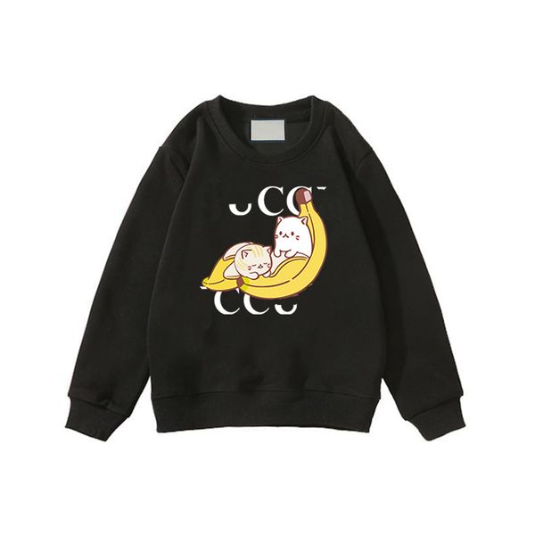 

Designer 100% Cotton Hoodies Luxurys Cute Baby Sweatshirts Kids Winter Clothes Letter Long Sleeve Sweater Boys Girl Sweatshirt CYD23102306, Brown