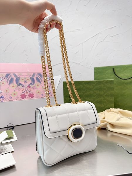 

G DECO new Shoulder bag Women's Chain bag Fashion Crossbody Handbag Vintage Shopping bag mini bag with box IU Casual, Black