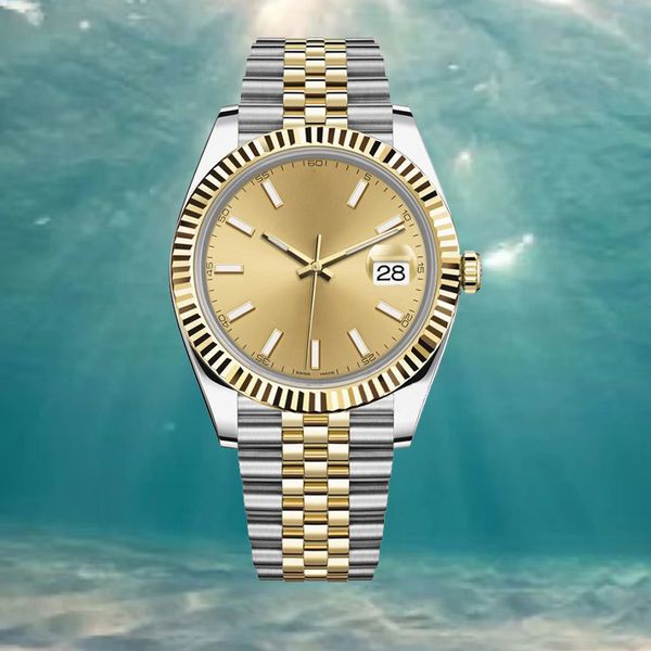 

watches high quality automatic mechanical watch Mens and womens stainless steel waterproof and luminous watch 2836 3235 movement date watch couple watch dhgate, K10