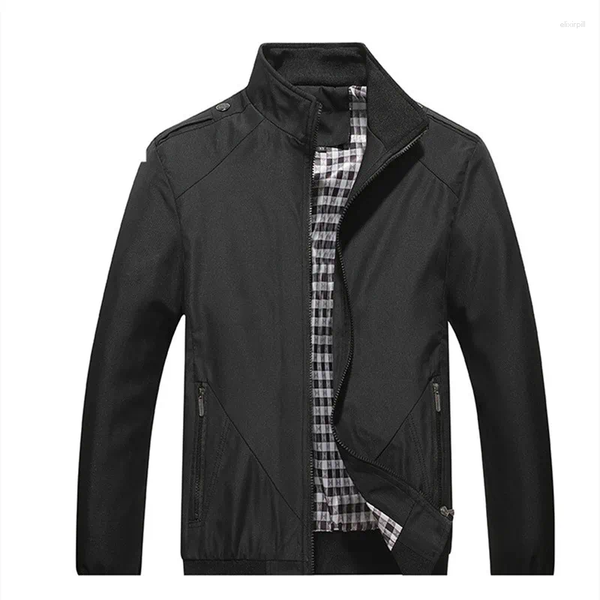 

Mens Jackets MRMT 2023 Brand Jacket Outer Wear Clothing Garment Thin Business Leisure Overcoat Male, 1602black