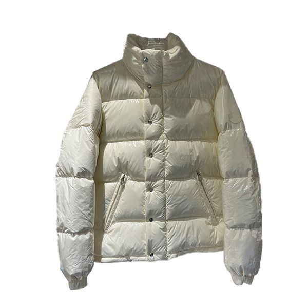 

Topstoney Women's Fashion Down Jacket 2023 Winter Korean Version Of Bright White Duck Down Little Hooded Coat Thick Bread Jackets Men Women Warm Parka Coats 504, White 504