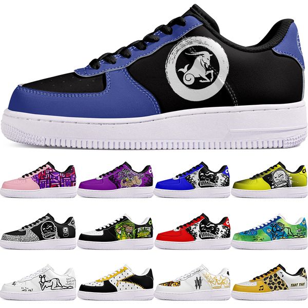 

DIY shoes winter beautiful lovely autumn mens Leisure shoes one for men women platform casual sneakers Classic clean cartoon graffiti trainers sports 50024