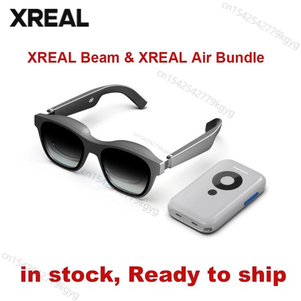 

Glasses 3D XREAL Beam Air AR Nreal Portable 130 Inch Space Giant Screen 1080P View Mobile Computer HD Private Cinema 231030