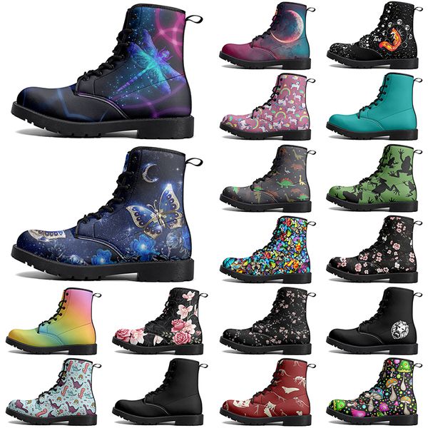 

DIY new Classic Martin Boots Non-slip autumn winter man women Versatile cool trend Customized warm Fashion Versatile Elevated Casual Boots 70639