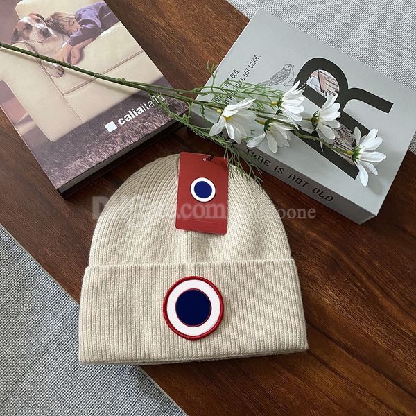 

Beanie Caps Beanie Fashion Hat Designer Stylish Goose Skull Cap Letter Winter Beanies for Men Women Warm Wool Hat Canada high-quality s, Wine red