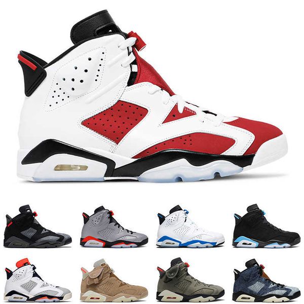 

jumpman 6 carmine men basketball shoes 6s electric green flint iron grey british khaki tinker mens sneakers